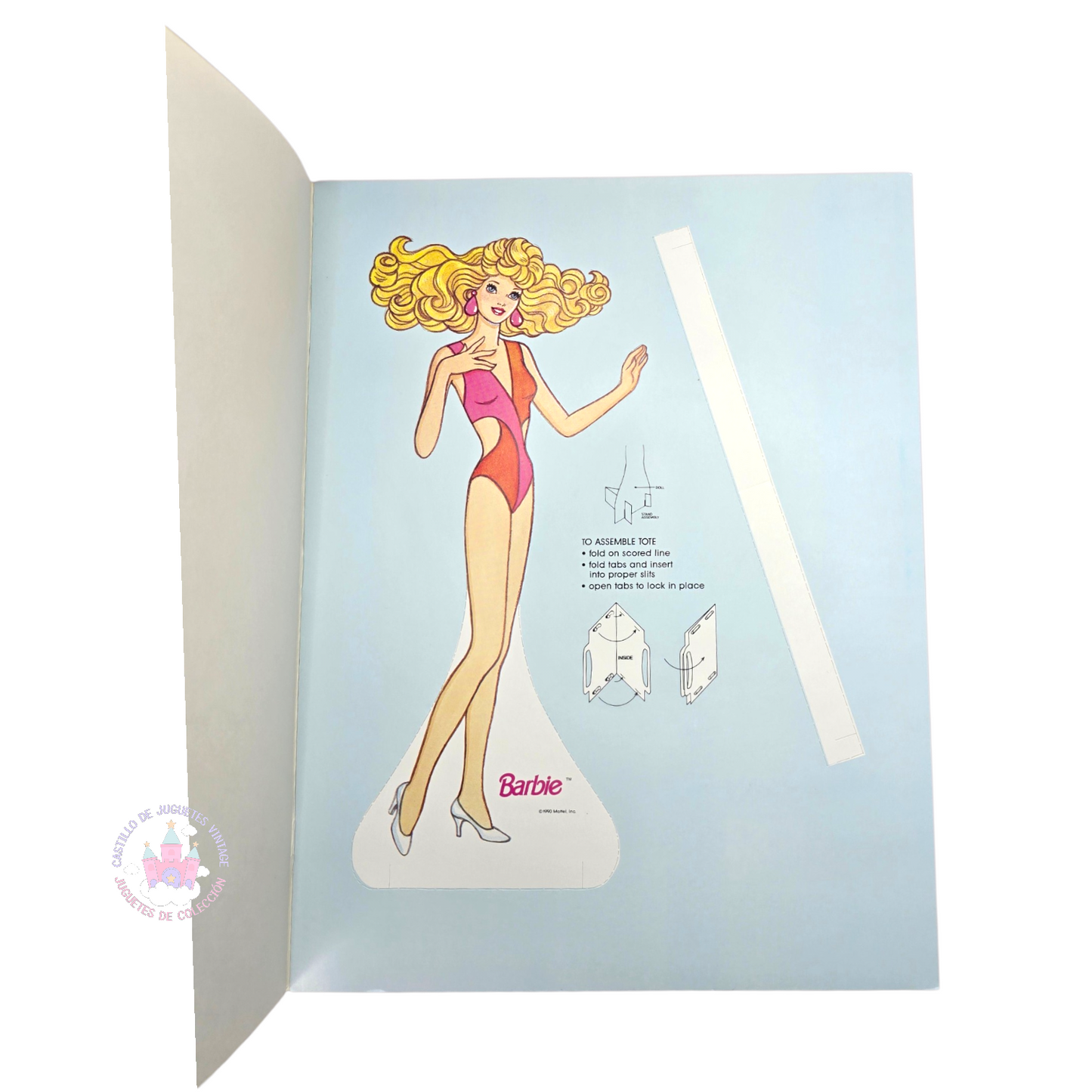 Libro de muñecas de Papel Vintage Barbie