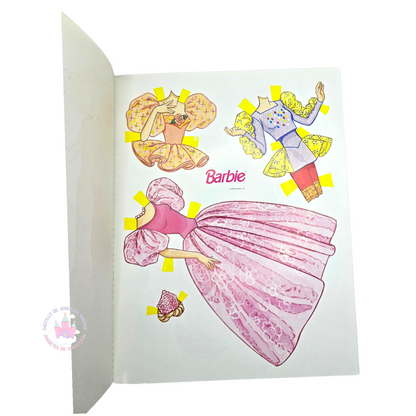 Libro de muñecas de Papel Vintage Barbie