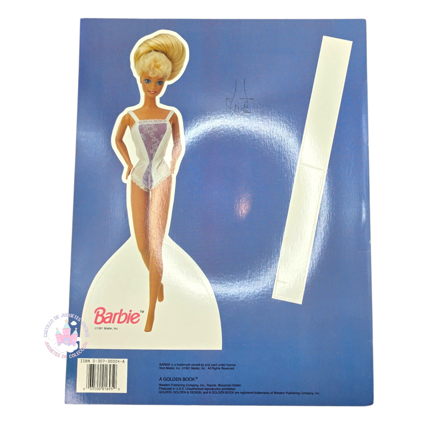 Libro de muñecas de Papel Vintage Barbie