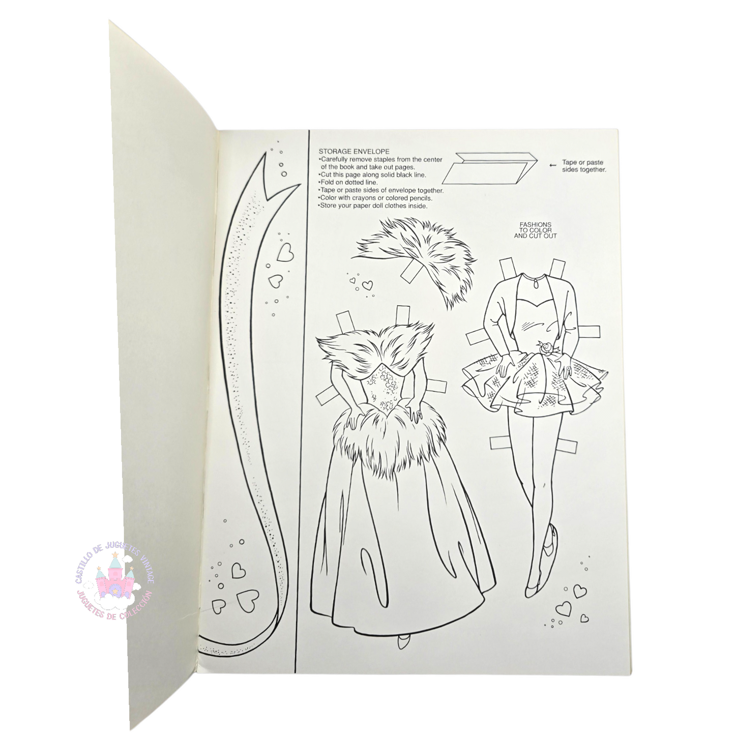 Libro de muñecas de Papel Vintage Barbie