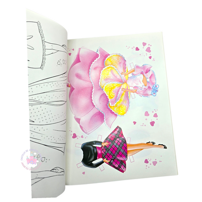 Libro de muñecas de Papel Vintage Barbie