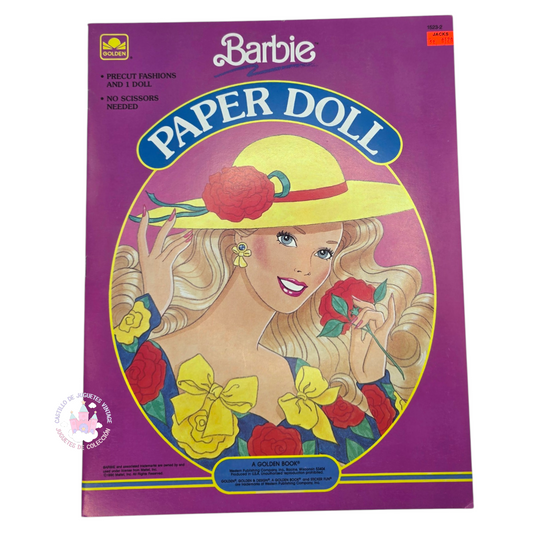 Libro de muñecas de Papel Vintage Barbie