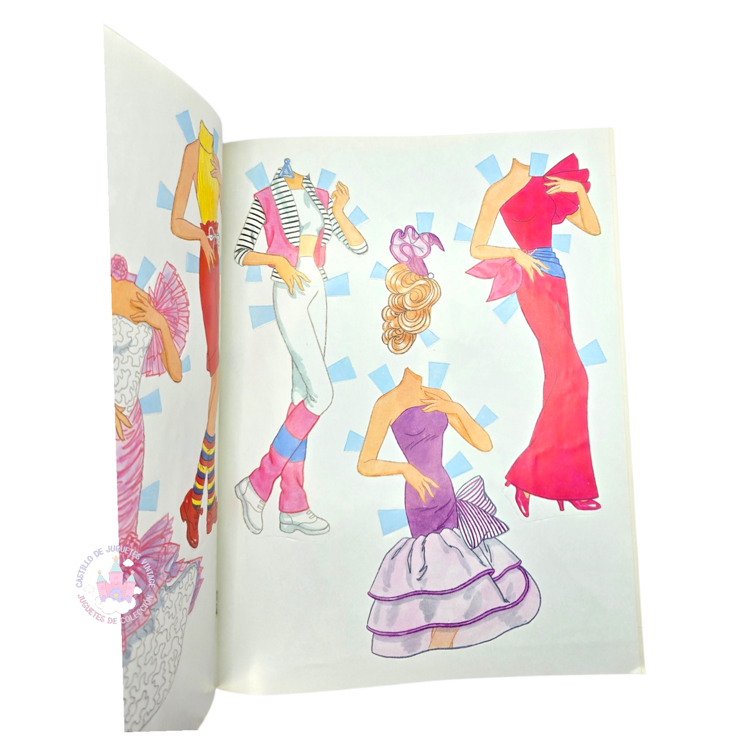 Libro de muñecas de Papel Vintage Barbie