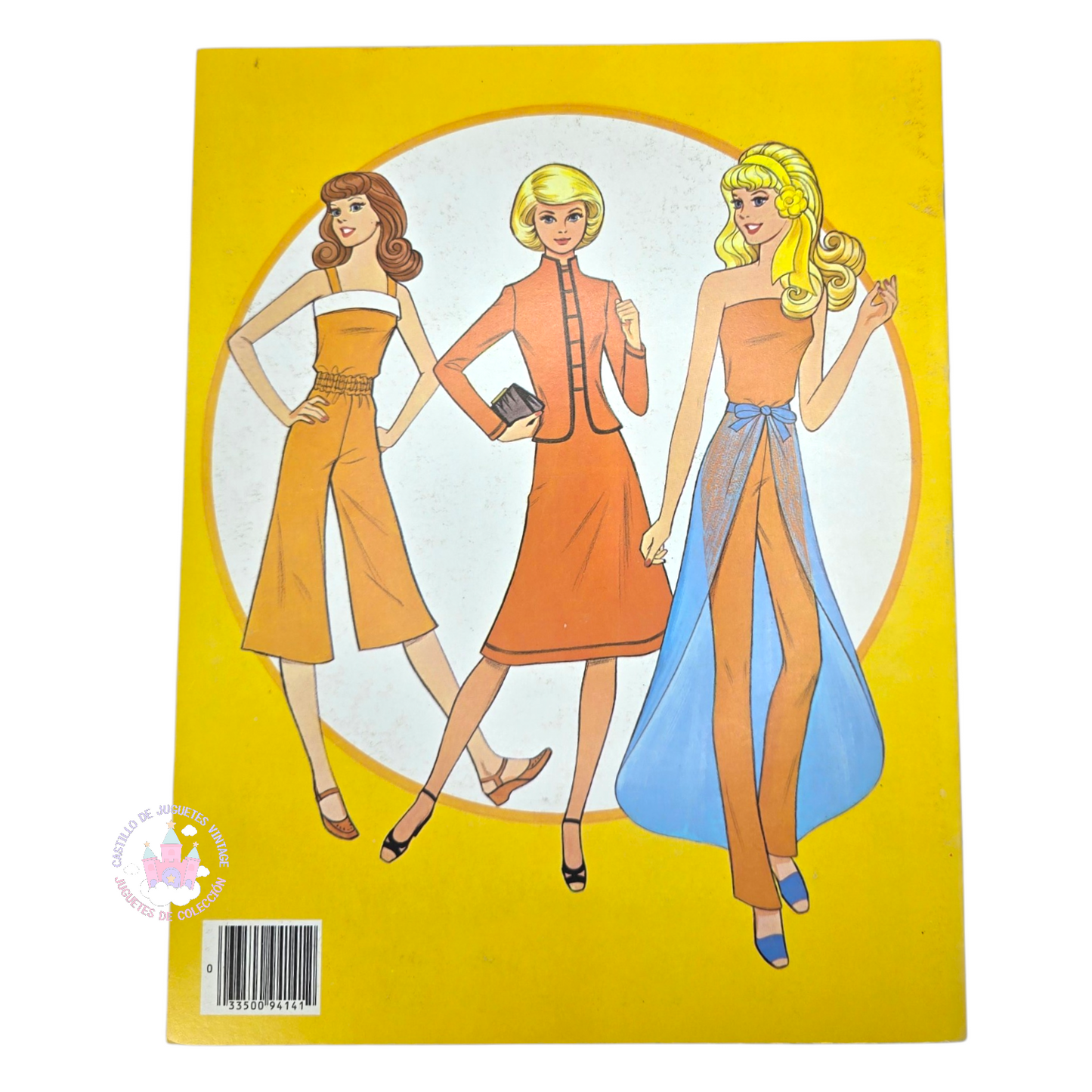 Libro de muñecas de Papel Vintage Barbie