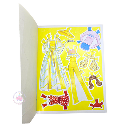 Libro de muñecas de Papel Vintage Barbie