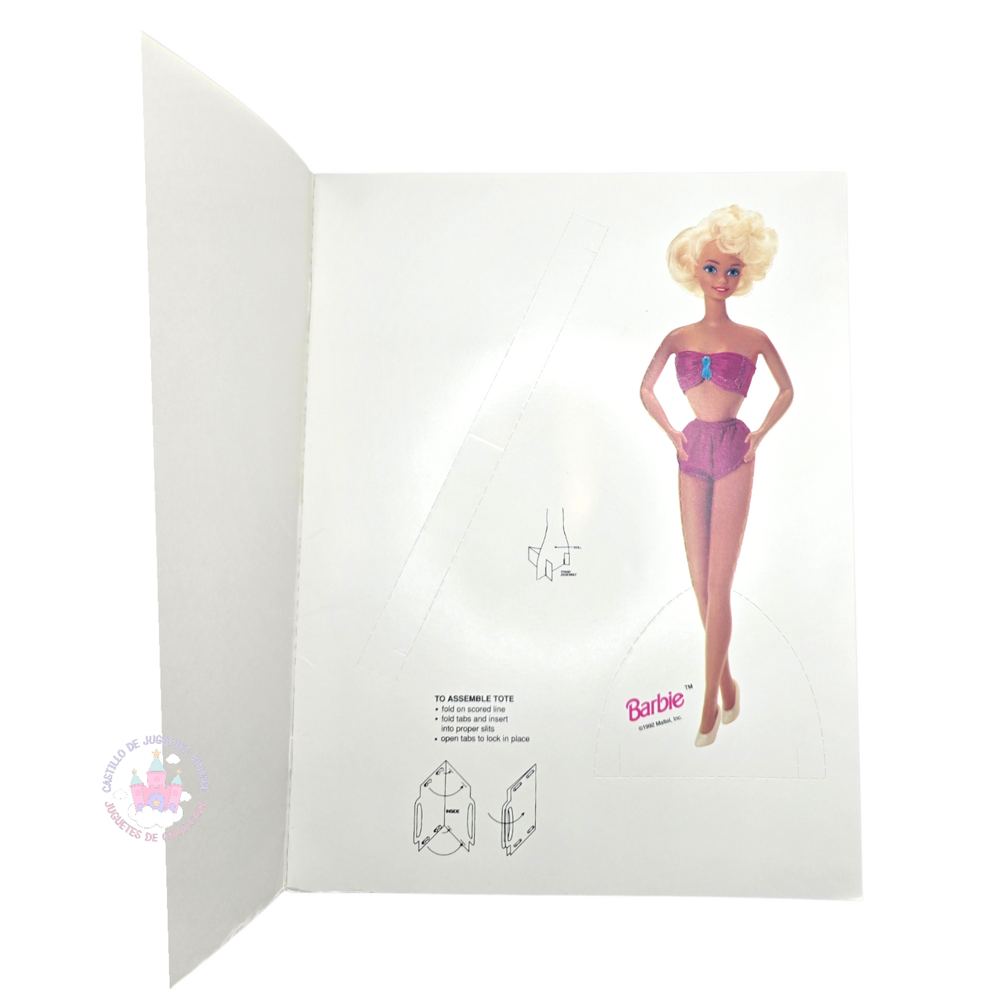 Libro de muñecas de Papel Vintage Barbie