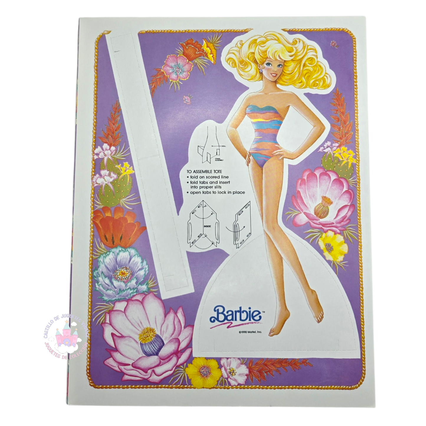 Libro de muñecas de Papel Vintage Barbie