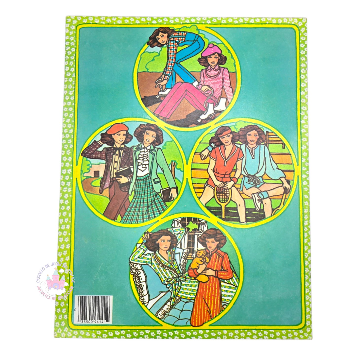 Libro de muñecas de Papel Vintage We're Twins