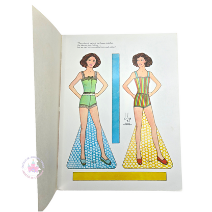 Libro de muñecas de Papel Vintage We're Twins