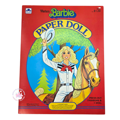 Libro de muñecas de Papel Vintage Barbie