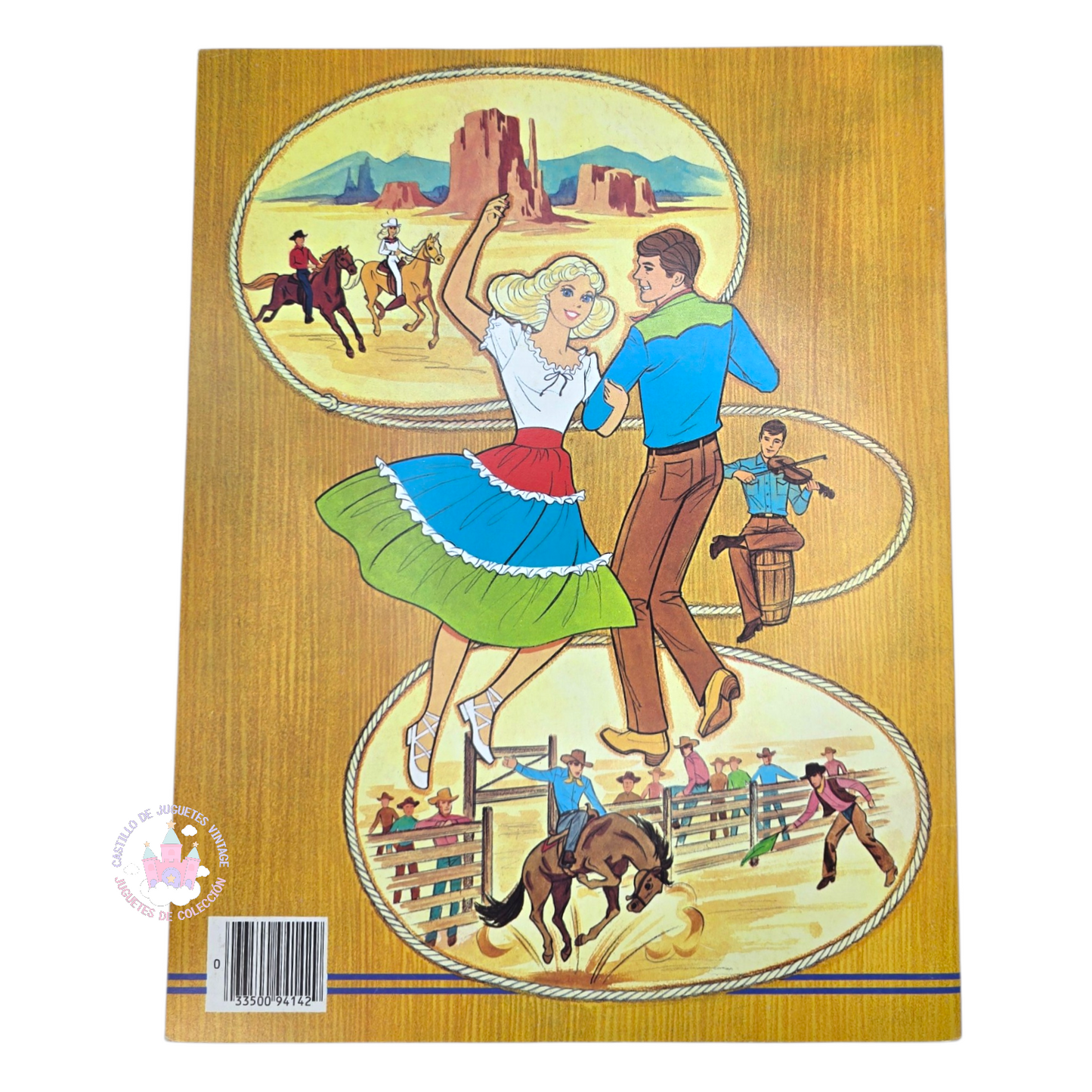 Libro de muñecas de Papel Vintage Barbie