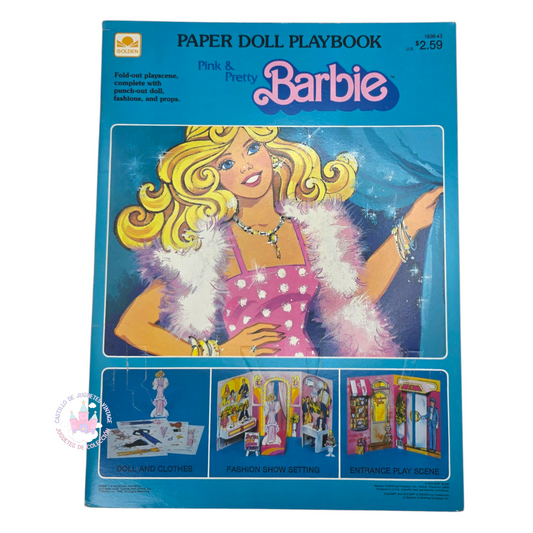 Libro de muñecas de Papel Vintage Barbie