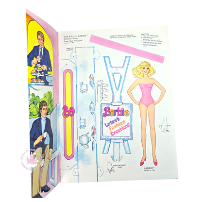 Libro de muñecas de Papel Vintage Barbie