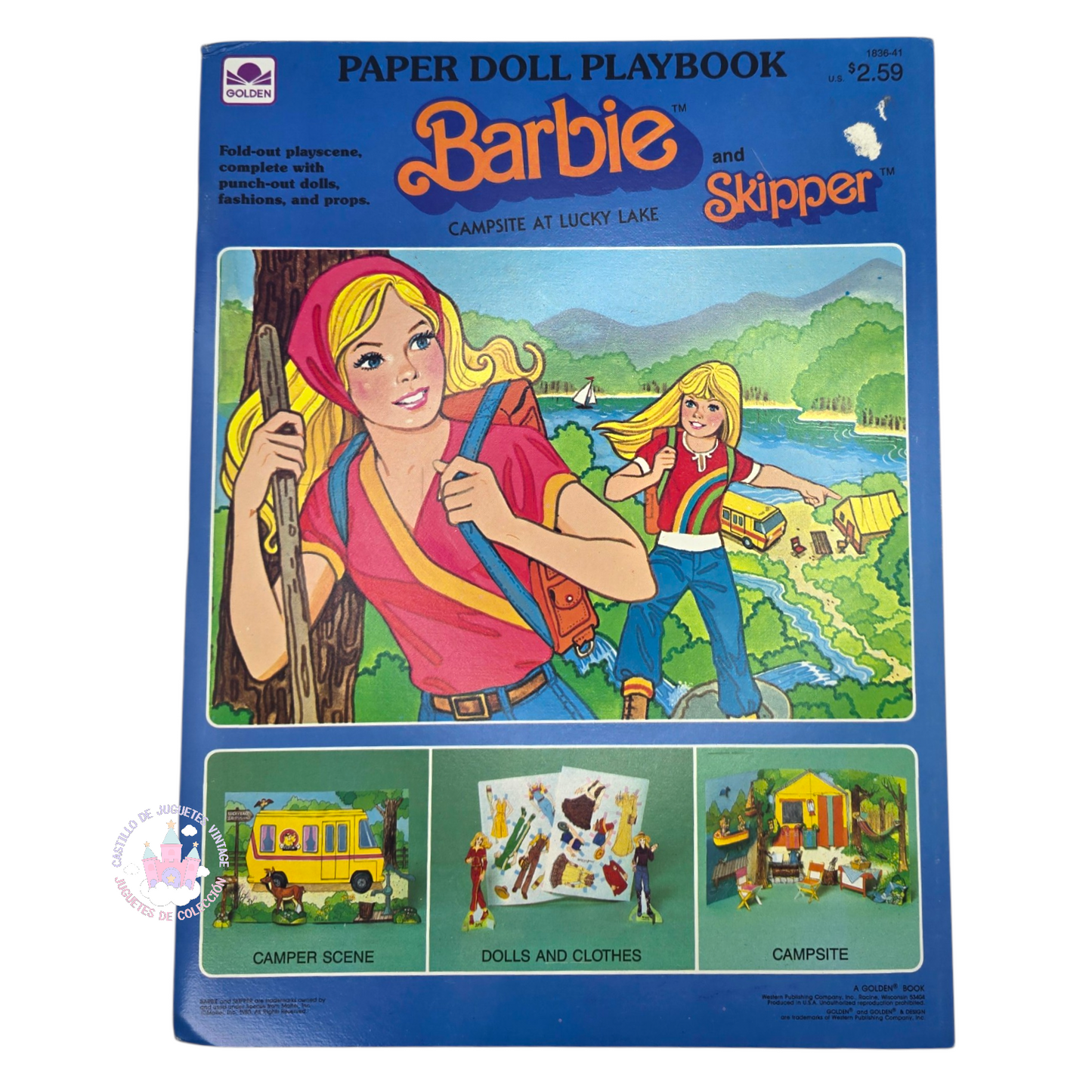 Libro de muñecas de Papel Vintage Barbie
