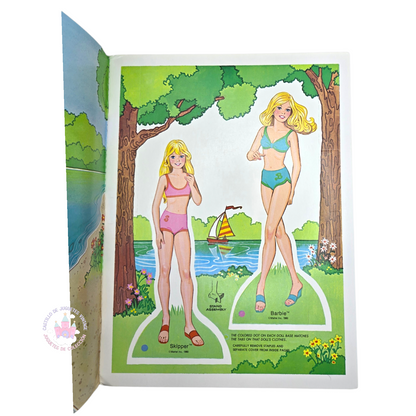 Libro de muñecas de Papel Vintage Barbie