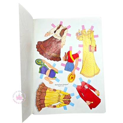 Libro de muñecas de Papel Vintage Barbie