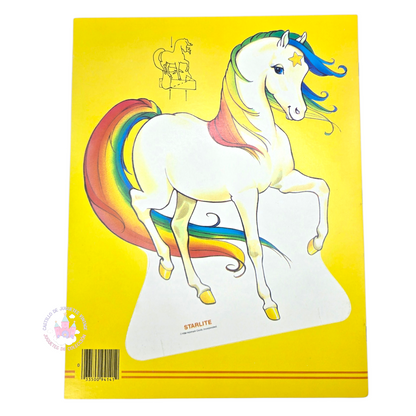 Libro de muñecas de Papel Vintage Rainbow Brite
