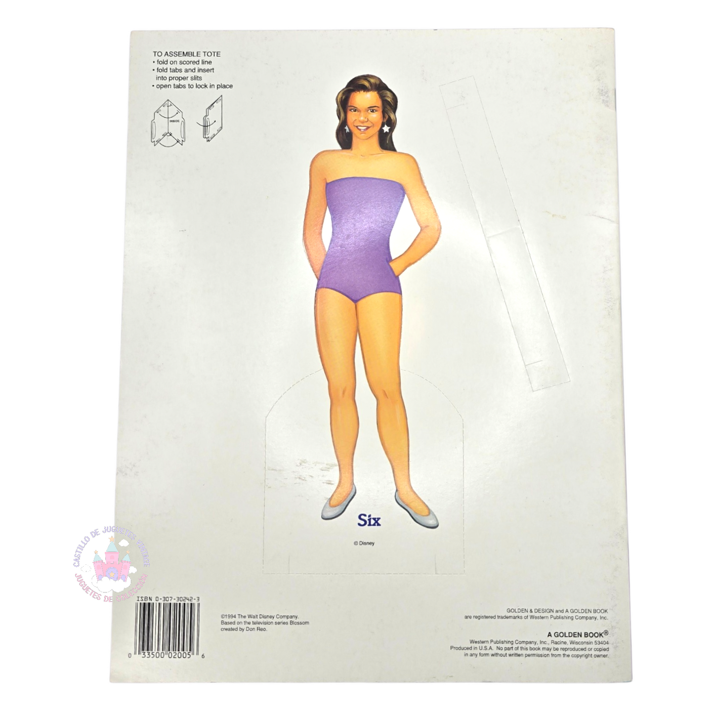 Libro de muñecas de Papel Vintage Blossom