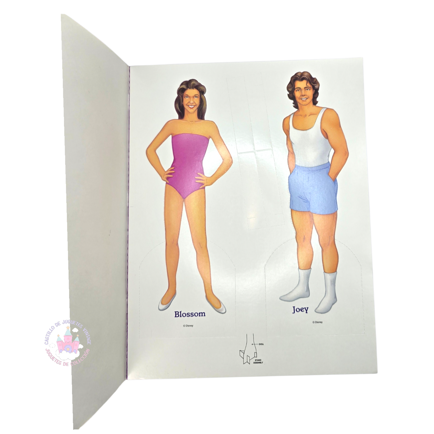 Libro de muñecas de Papel Vintage Blossom