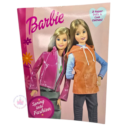 Libro de muñecas de Papel Vintage Barbie