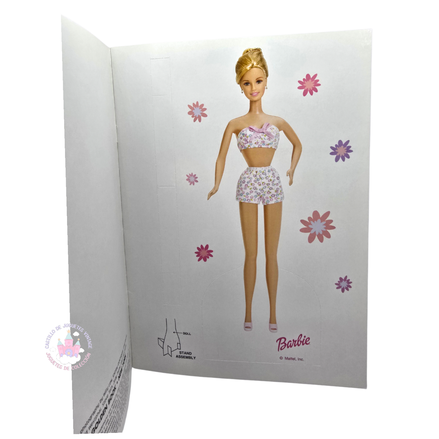 Libro de muñecas de Papel Vintage Barbie