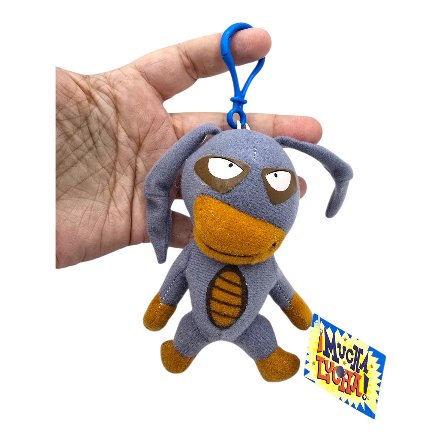 Llavero Peluche Mucha Lucha Pulga Vintage
