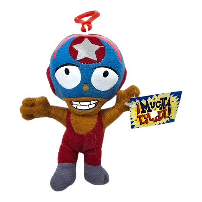 Llavero Peluche Mucha Lucha Rikochet Vintage