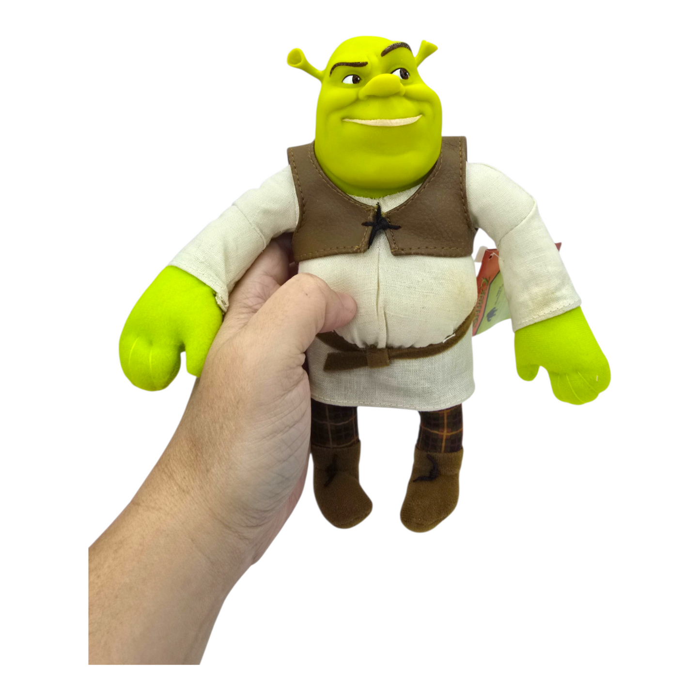 Muñeco Shrek 22 cms Vintage Año 2004 cuerpo de tela