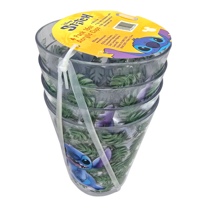 Set de Vasos Stitch de Plástico acrílico 473 ml