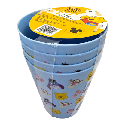 Set de Vasos Pooh de Plástico 473 ml