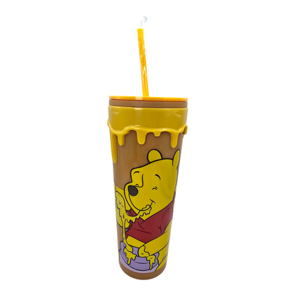 Vaso tumbler de Acrílico Pooh BioWorld 710 ml 24 oz