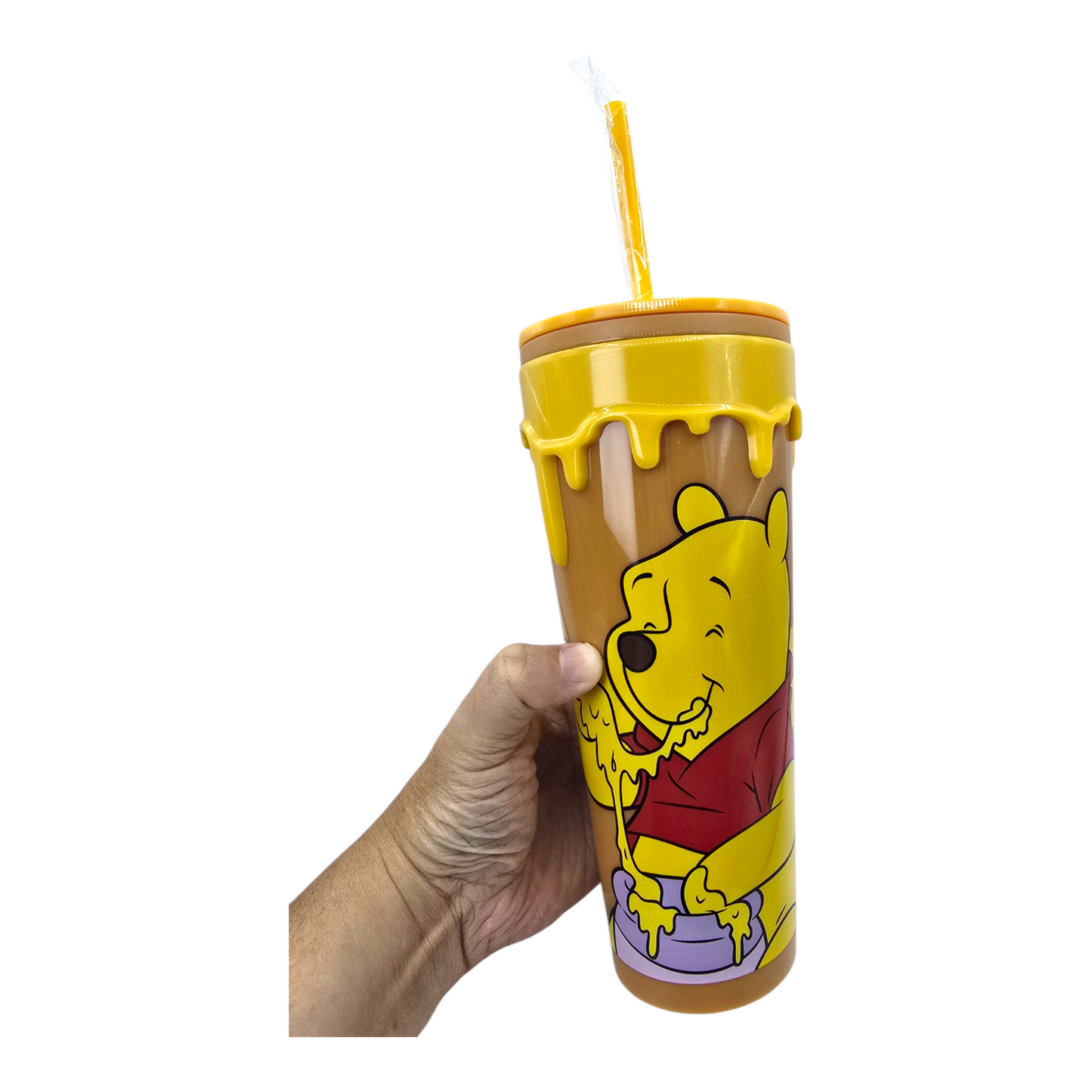 Vaso tumbler de Acrílico Pooh BioWorld 710 ml 24 oz
