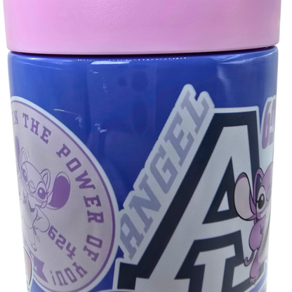 ⚠️Detalle en foto⚠️ Vaso tumbler de aluminio Stitch BioWorld 473 ml 16 oz