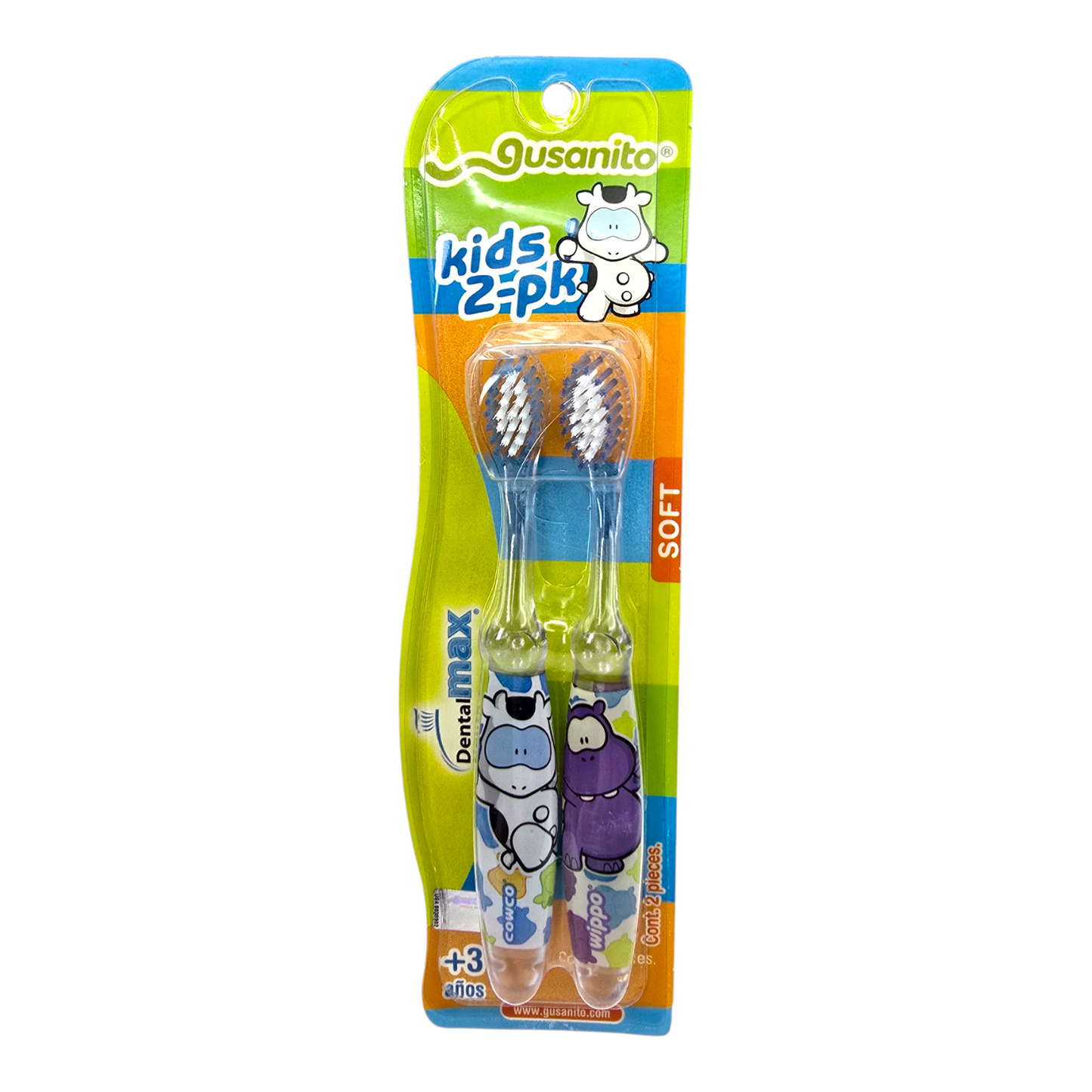 Set Vintage Cepillos de Dientes Suaves Cowco Gusanito