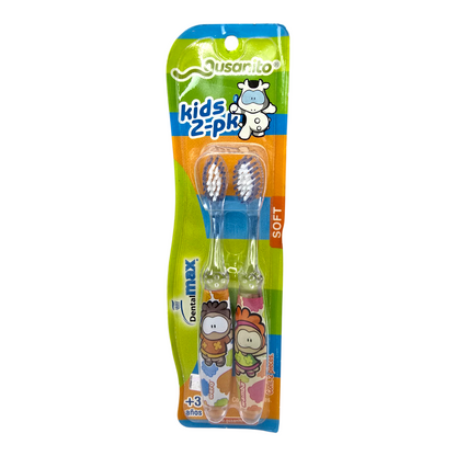 Set Vintage Cepillos de Dientes Suaves Cowco Gusanito