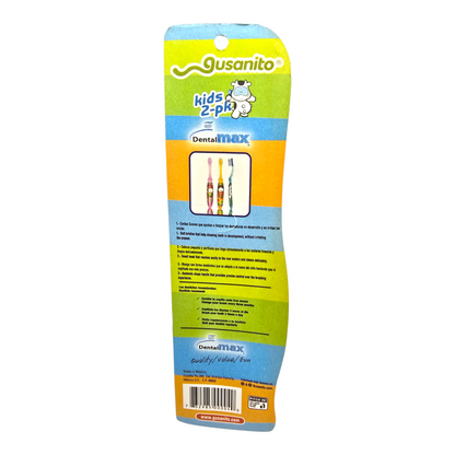 Set Vintage Cepillos de Dientes Suaves Cowco Gusanito