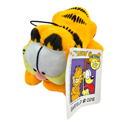 Peluche Vintage para gato Garfield con compartimento rellenable para premios O catnip (hierba) Año 2004