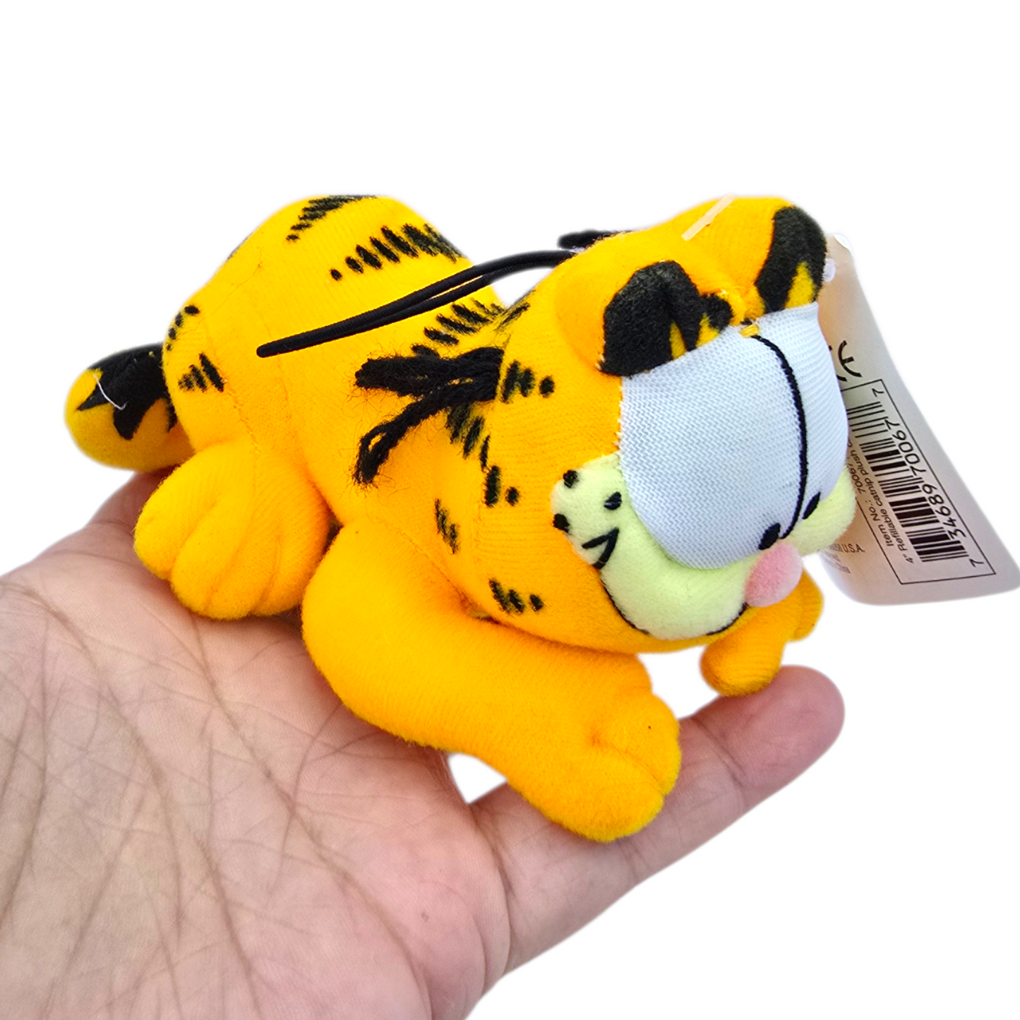 Peluche Vintage para gato Garfield con compartimento rellenable para premios O catnip (hierba) Año 2004