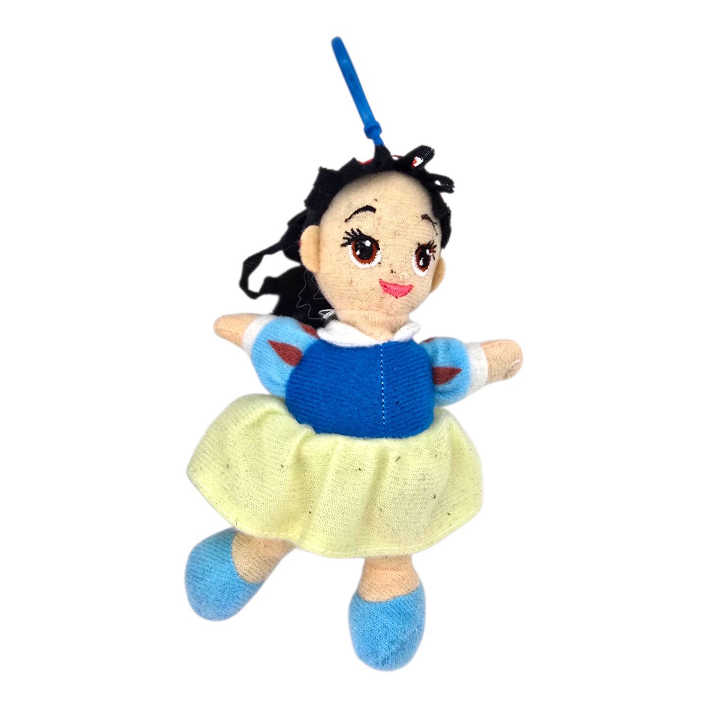 Llavero bag clip Vintage Fisher Price Princesas Disney año 2002 Snow White Blanca Nieves
