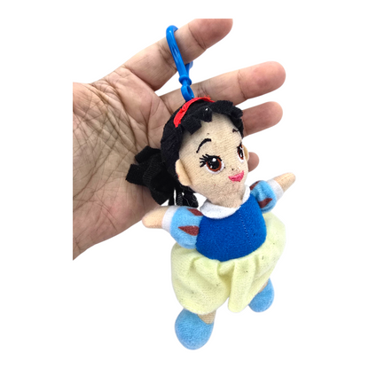 Llavero bag clip Vintage Fisher Price Princesas Disney año 2002 Snow White Blanca Nieves