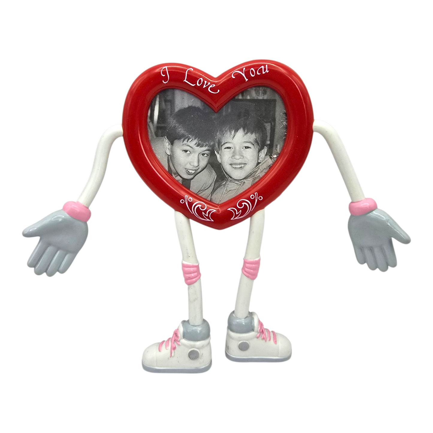 Portaretratos flexible vintage posable (Rojo)