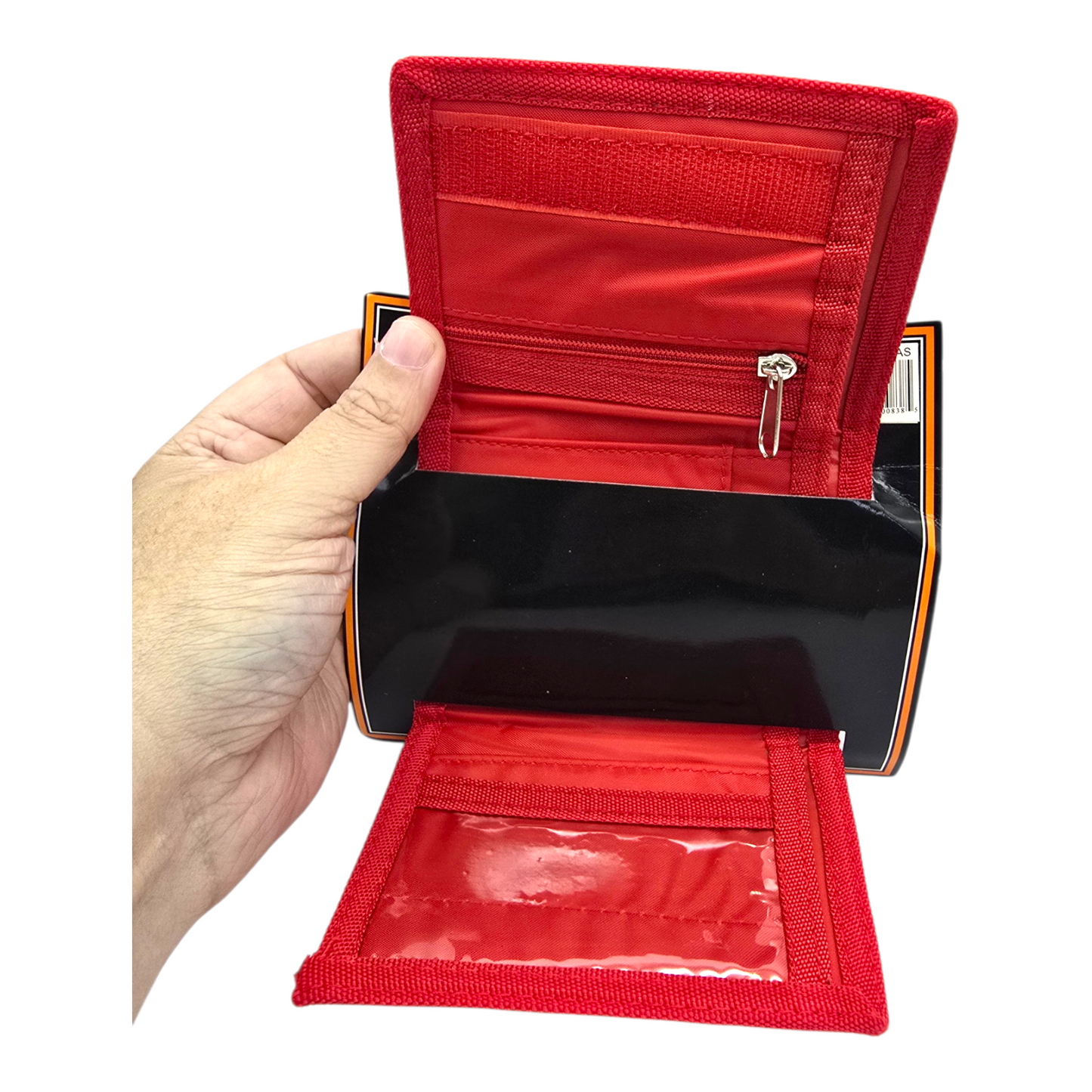 Bey Blade cartera vintage trifold rojo