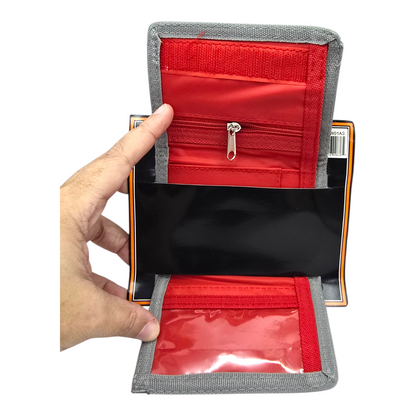 Bey Blade cartera vintage trifold rojo