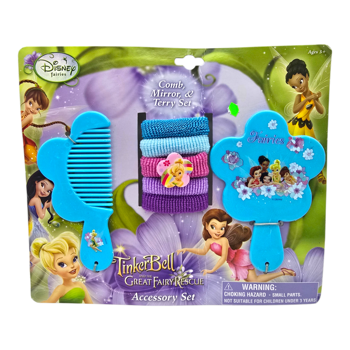 Set de accesorios para cabello Vintage Campanita Tinkerbell