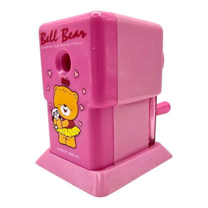 Bell Bear Ninety-nine Sacapuntas vintage Nuevo años 90s Rosa