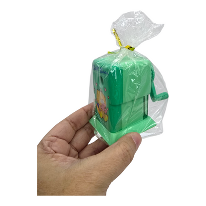 Bell Bear Ninety-nine Sacapuntas vintage Nuevo años 90s Verde