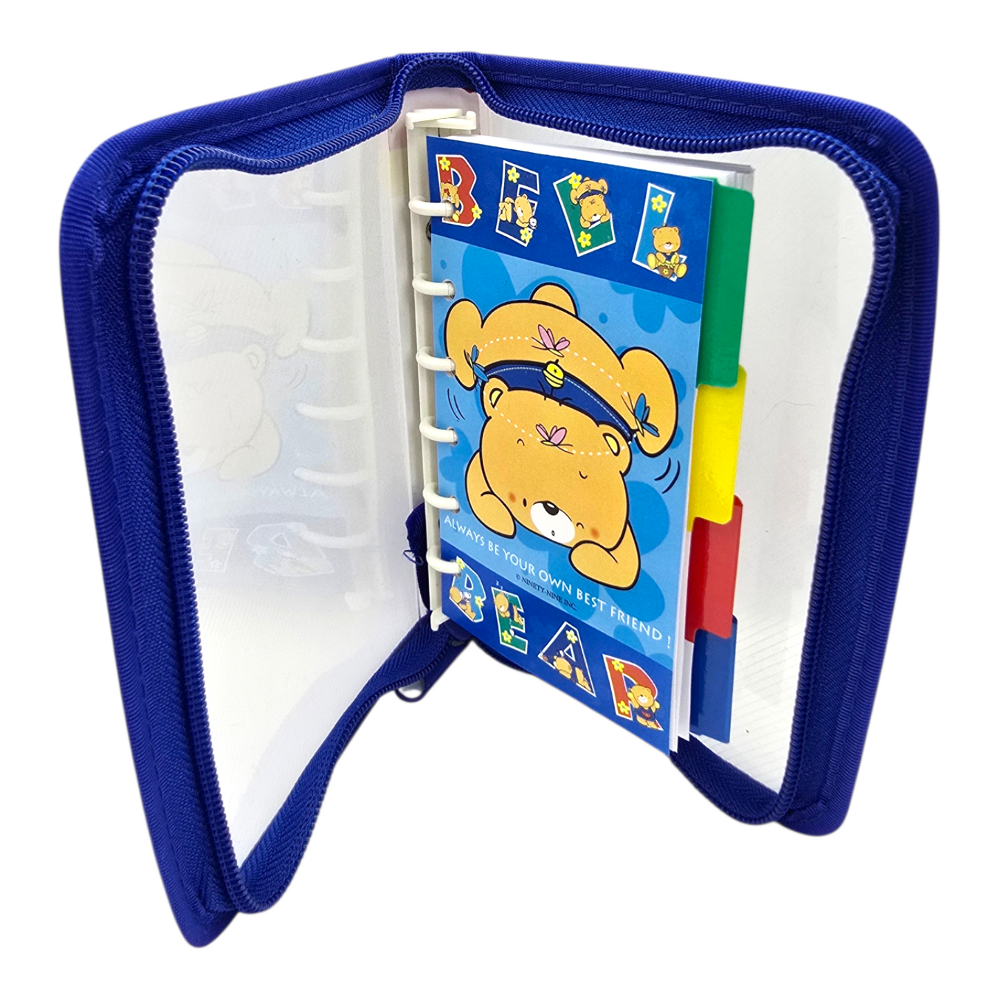 Bell Bear Ninety-nine Libreta agenda vintage Nuevo años 90s