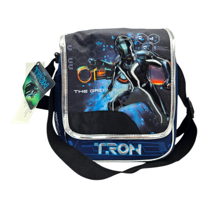 Disney Tron vintage Tron legacy lonchera crossbody aislada 21cm x 21 cm x 8cm aprox