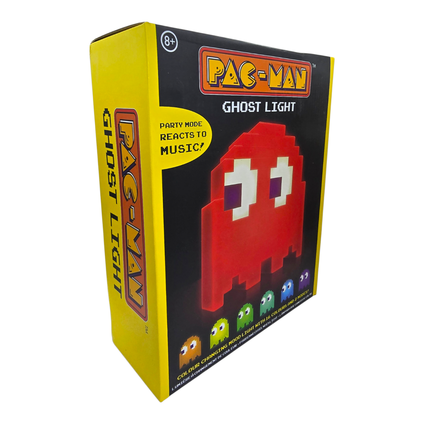 Pac-man lámpara de fantasma Paladone  19cm x 19cm aprox