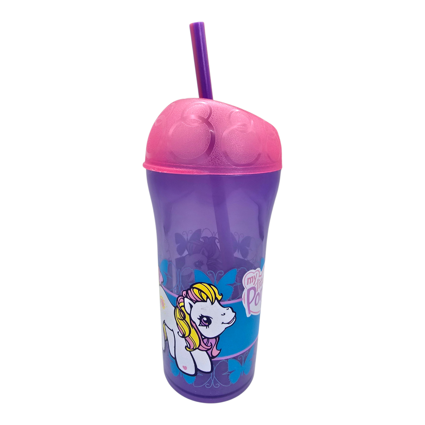 Vaso pequeño My little Pony vintage Plástico